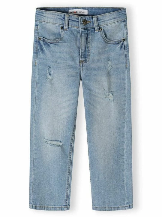 Foto van product Straight leg jeans MINOTI lichtblauw denim
