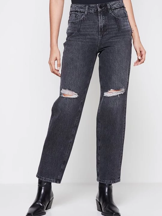Foto van product Straight leg jeans Miss Sixty zwart