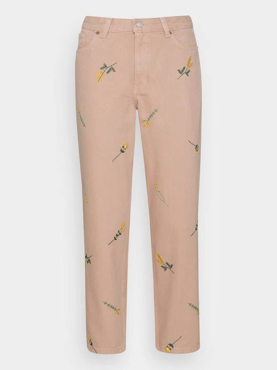 Foto van product Straight leg jeans Monki beżowy