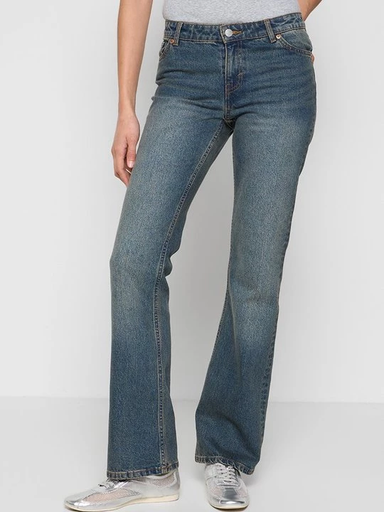 Foto van product Straight leg jeans Monki grijs
