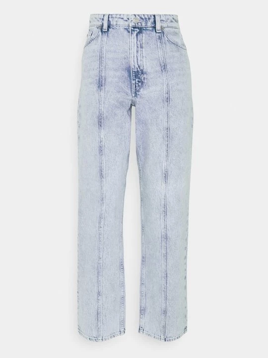 Foto van product Straight leg jeans Monki lichtblauw