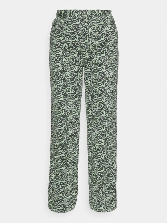 Foto van product Straight leg jeans Monki olijfgroen