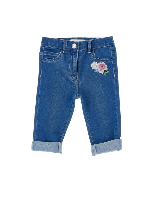 Foto van product Straight leg jeans Monnalisa blauw