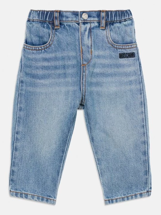 Foto van product Straight leg jeans MOSCHINO blauw