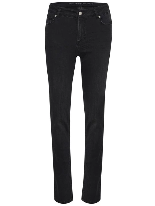 Foto van product Straight leg jeans My Essential Wardrobe zwart