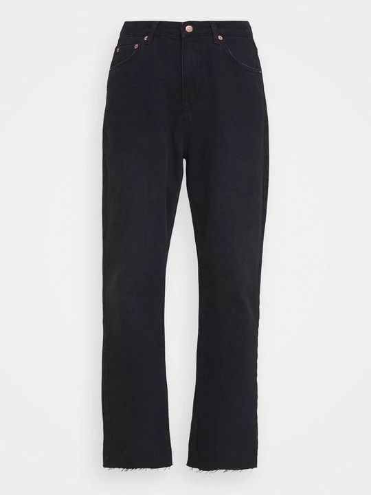 Foto van product Straight leg jeans NA-KD zwart