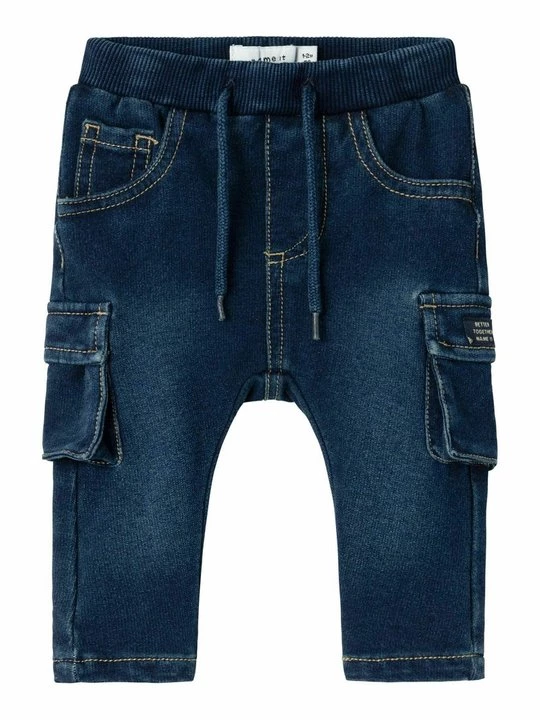 Foto van product Straight leg jeans NAME IT donkerblauw denim