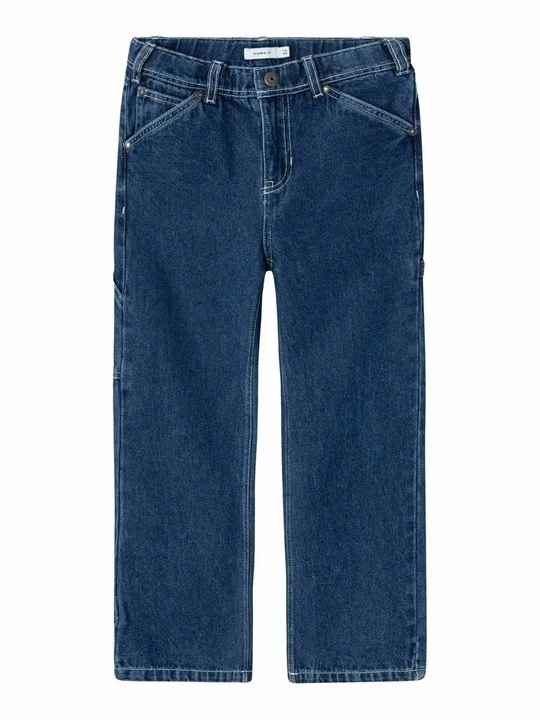 Foto van product Straight leg jeans NAME IT donkerblauw denim