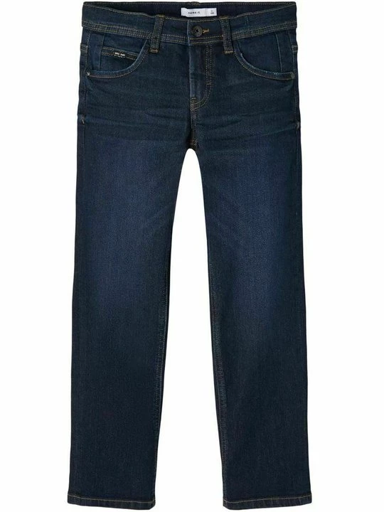 Foto van product Straight leg jeans NAME IT donkerblauw denim