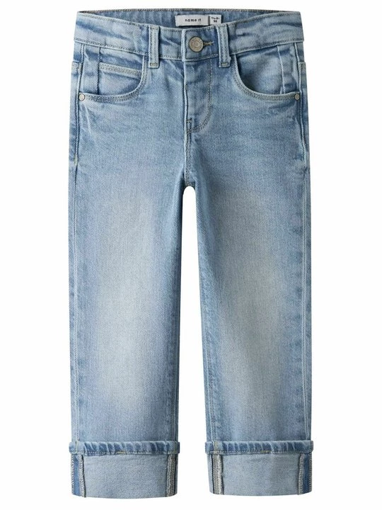 Foto van product Straight leg jeans NAME IT lichtblauw denim