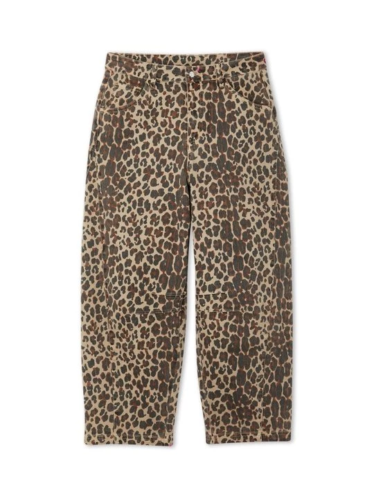 Foto van product Straight leg jeans Never Fully Dressed bruin