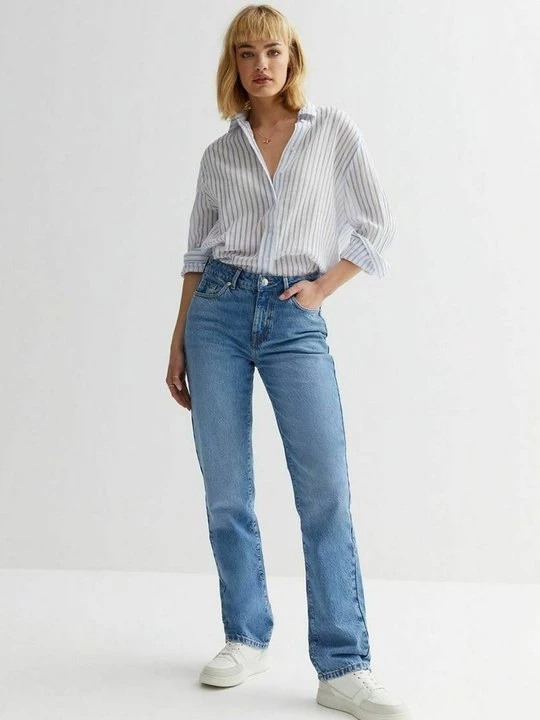 Foto van product Straight leg jeans New Look blauw