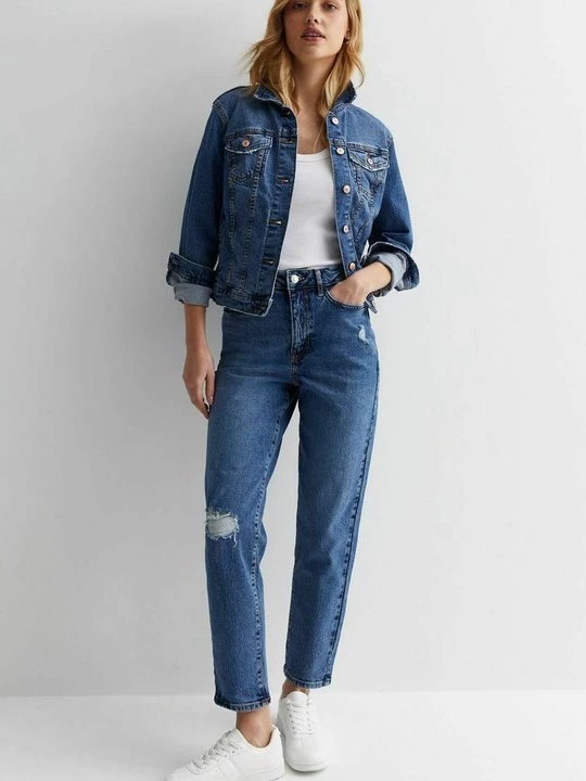 Foto van product Straight leg jeans New Look blauw