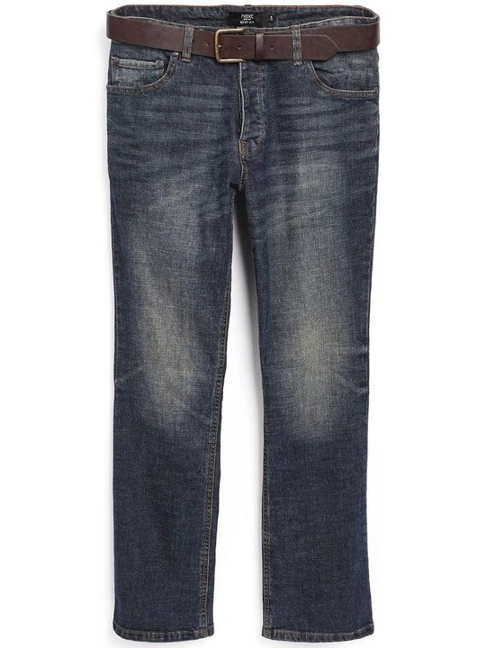 Foto van product Straight leg jeans Next donkergroen