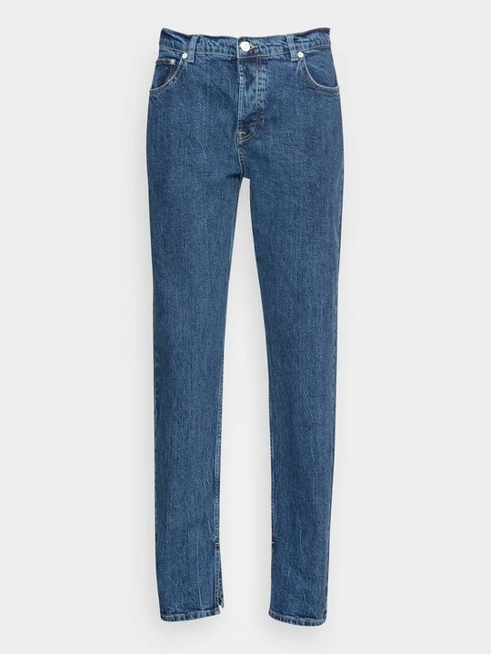 Foto van product Straight leg jeans Nicki Studios donkerblauw