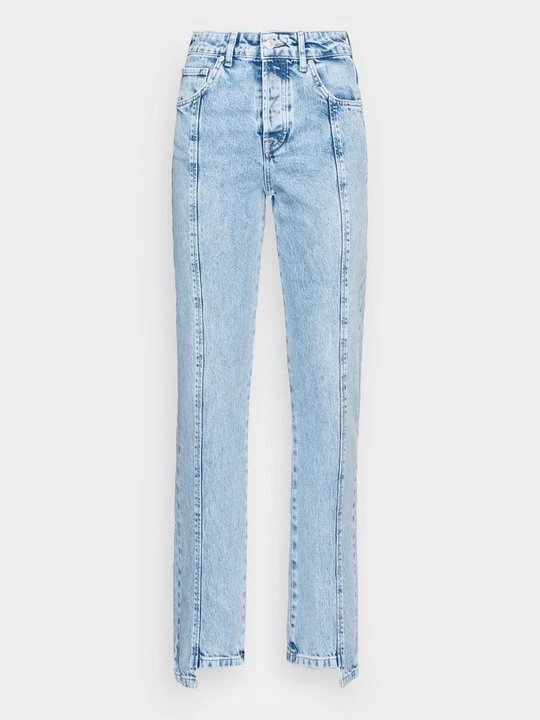 Foto van product Straight leg jeans Nicki Studios lichtblauw