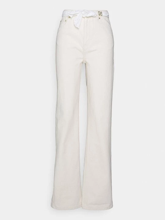 Foto van product Straight leg jeans NIKKIE crème