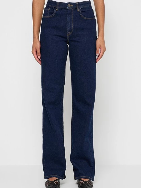 Foto van product Straight leg jeans Only donkerblauw