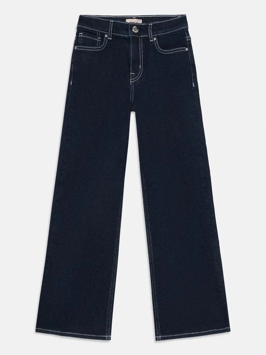 Foto van product Straight leg jeans ONLY GIRLS donkerblauw denim