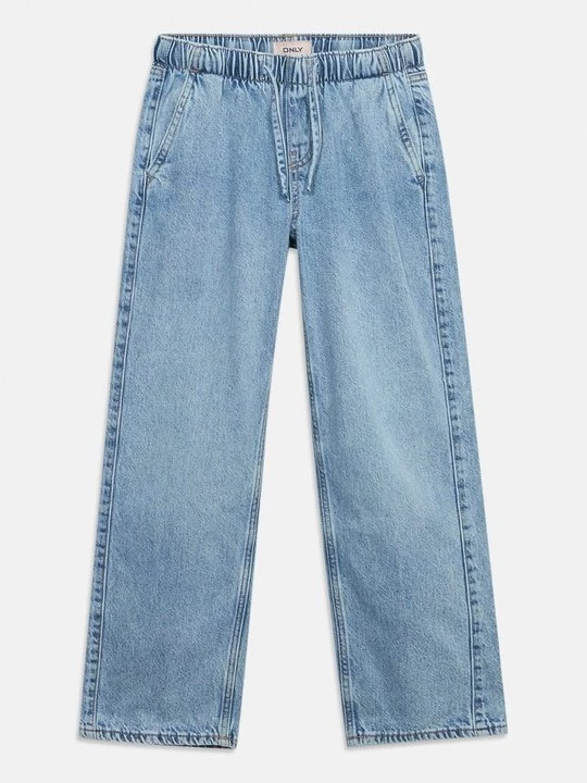 Foto van product Straight leg jeans ONLY GIRLS lichtblauw denim