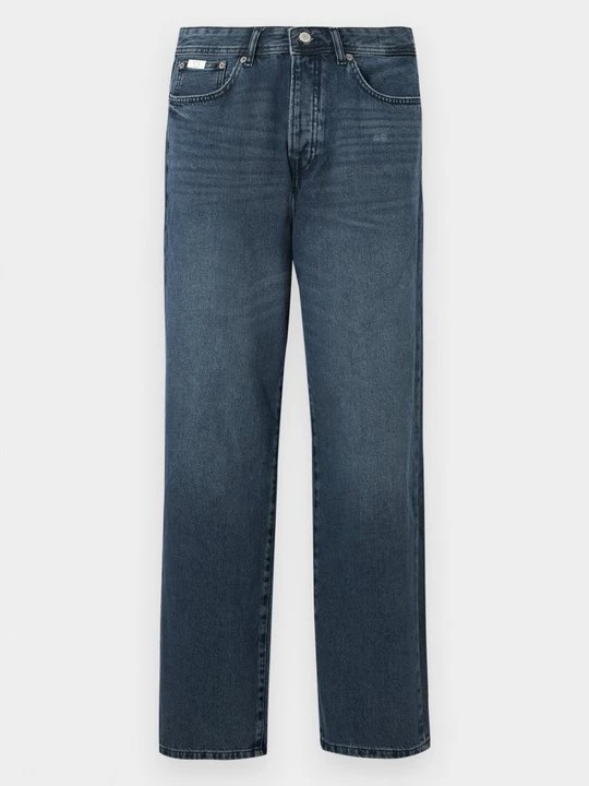 Foto van product Straight leg jeans Only & Sons donkerblauw denim