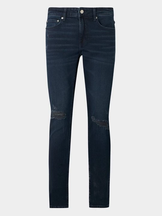 Foto van product Straight leg jeans Only & Sons donkerblauw denim