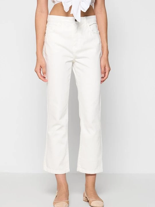 Foto van product Straight leg jeans Patrizia Pepe wit