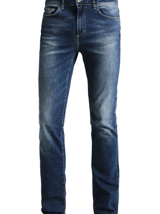 Foto van product Straight leg jeans Pier One By Zalando donkerblauw denim