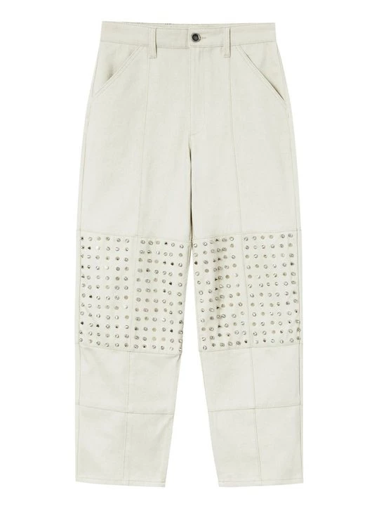 Foto van product Straight leg jeans Pinko beżowy