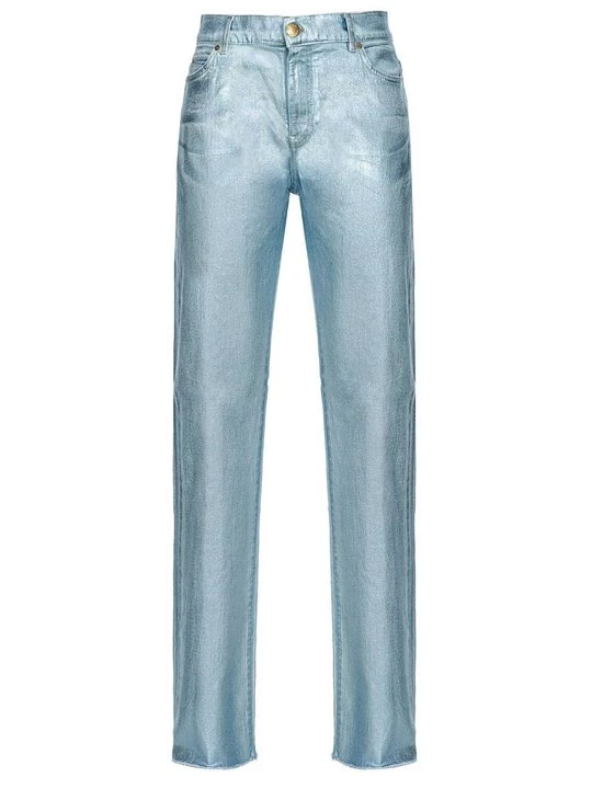 Foto van product Straight leg jeans Pinko blauw