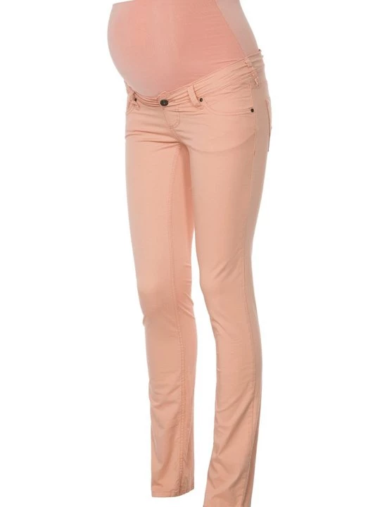 Foto van product Straight leg jeans Queen Mum koraalrood