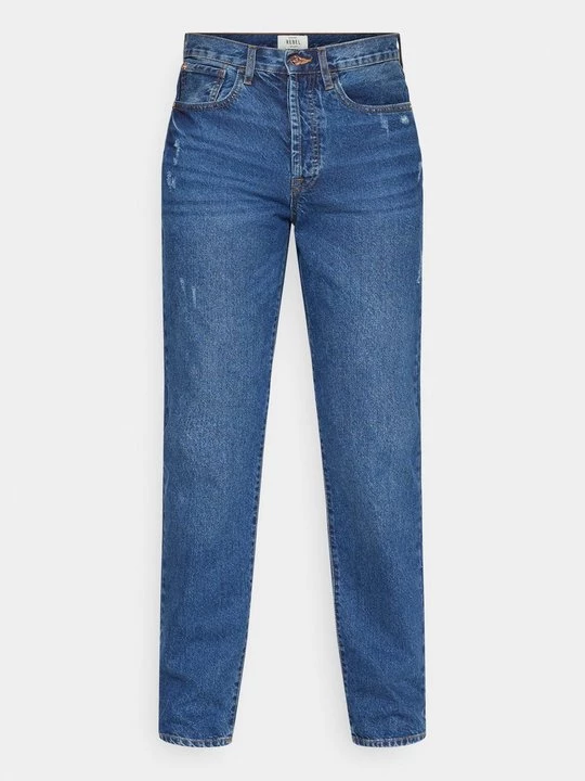 Foto van product Straight leg jeans Redefined Rebel donkerblauw