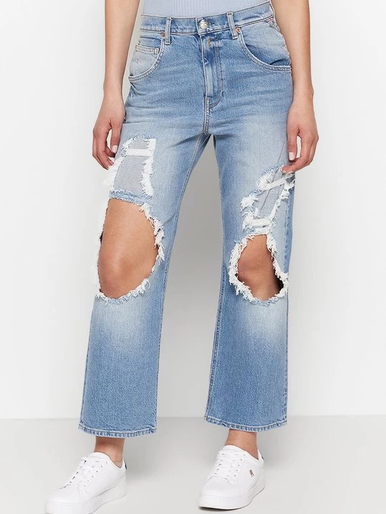 Foto van product Straight leg jeans Replay blauw