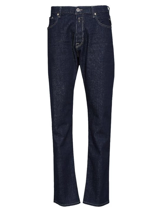 Foto van product Straight leg jeans Replay donkerblauw
