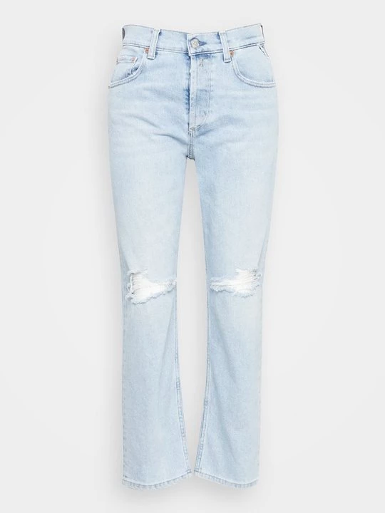 Foto van product Straight leg jeans Replay lichtblauw denim