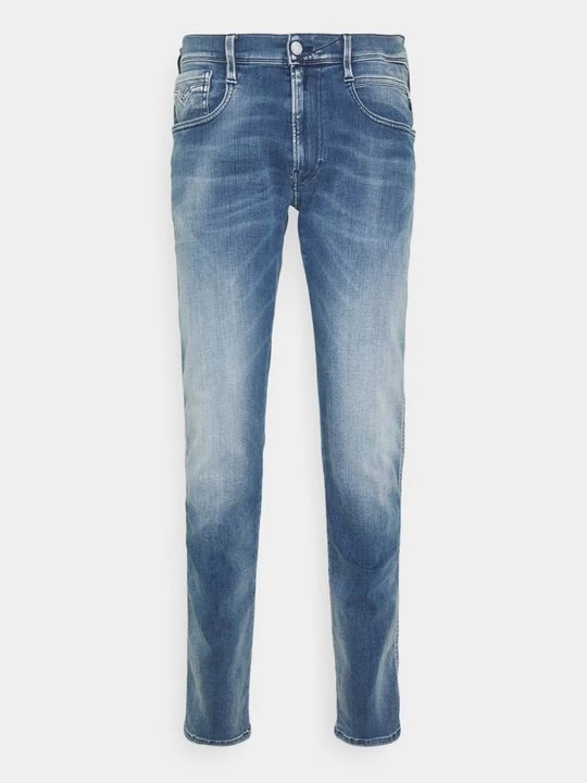 Foto van product Straight leg jeans Replay lichtblauw denim