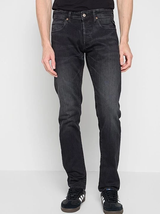 Foto van product Straight leg jeans Replay zwart