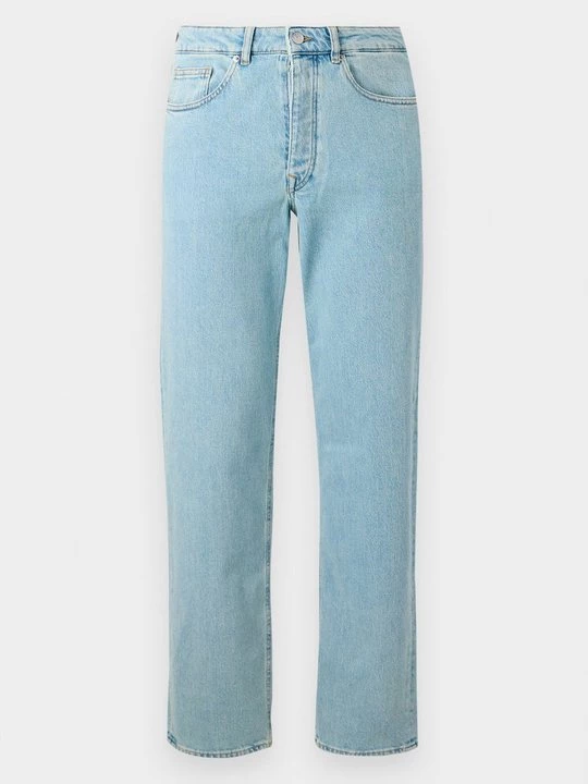 Foto van product Straight leg jeans Selected lichtblauw denim