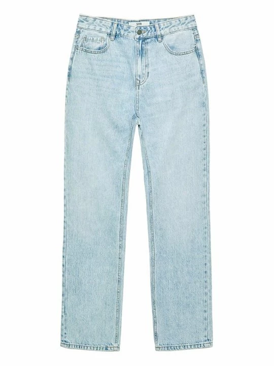 Foto van product Straight leg jeans Stradivarius niebieski