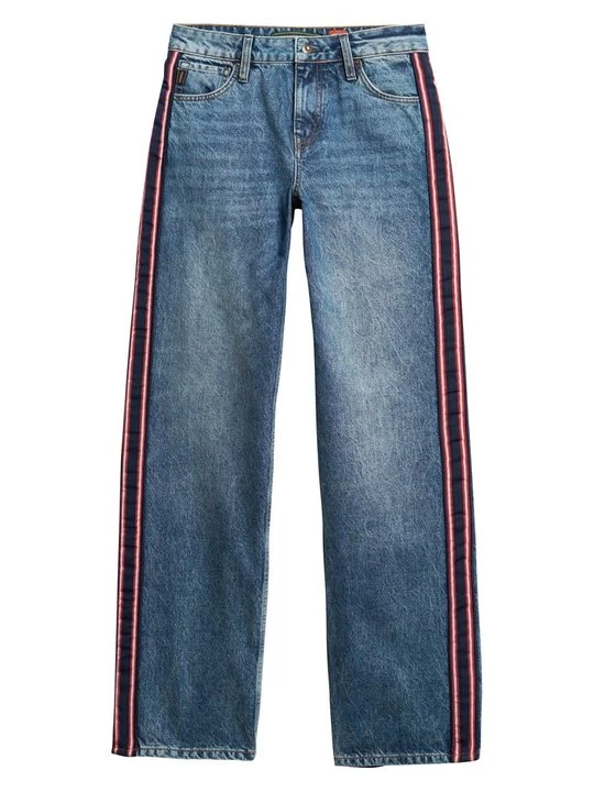 Foto van product Straight leg jeans Superdry donkerblauw