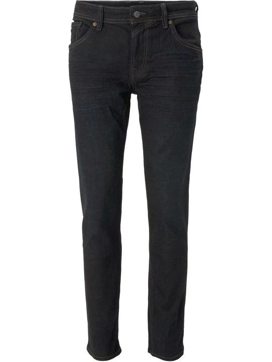 Foto van product Straight leg jeans Tom Tailor donkerblauw denim