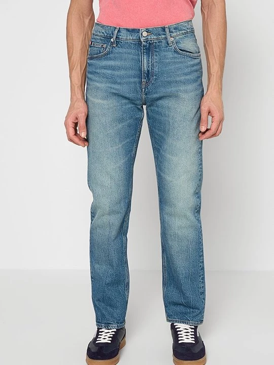 Foto van product Straight leg jeans Tommy Hilfiger blauw