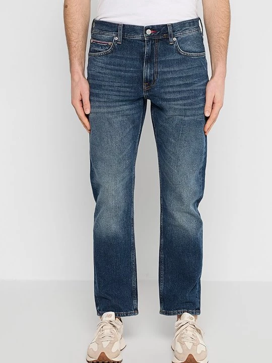 Foto van product Straight leg jeans Tommy Hilfiger donkerblauw