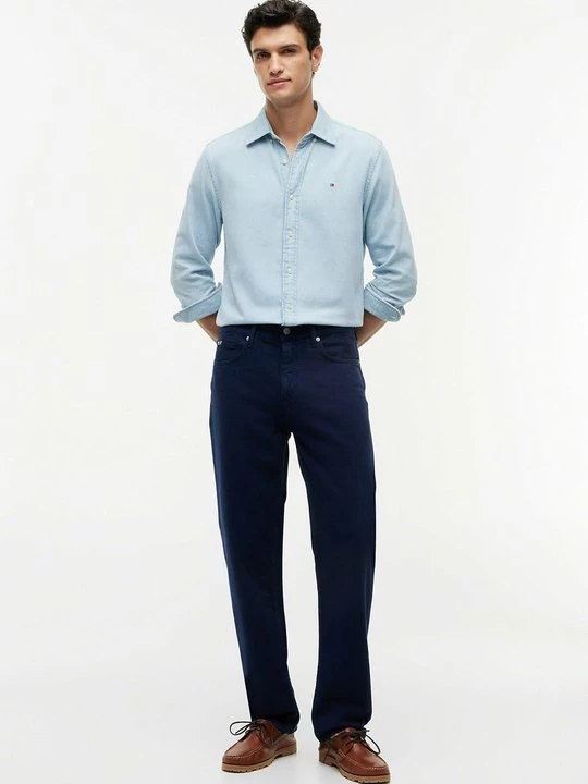 Foto van product Straight leg jeans Tommy Hilfiger donkerblauw