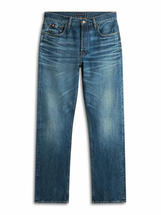 Foto van product Straight leg jeans Tommy Hilfiger donkerblauw