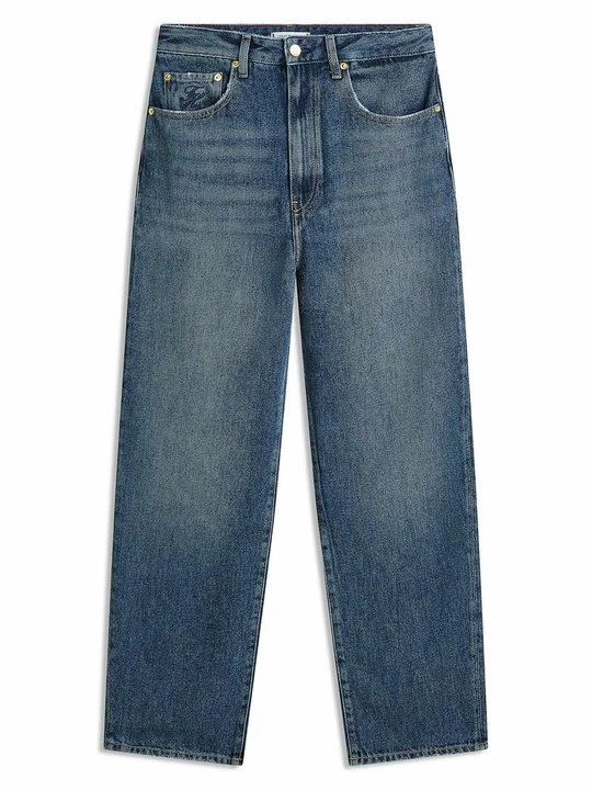Foto van product Straight leg jeans Tommy Hilfiger donkerblauw