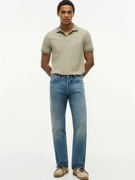 Foto van product Straight leg jeans Tommy Hilfiger donkerblauw denim
