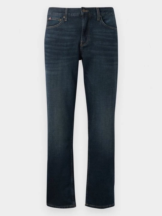 Foto van product Straight leg jeans Tommy Hilfiger donkerblauw denim