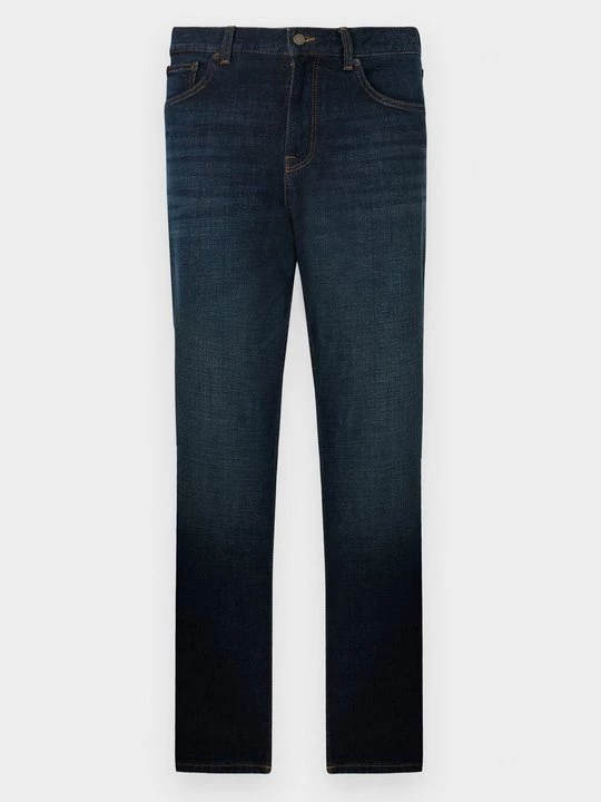 Foto van product Straight leg jeans Tommy Hilfiger donkerblauw denim