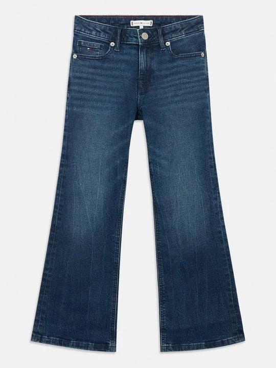 Foto van product Straight leg jeans Tommy Hilfiger donkerblauw denim